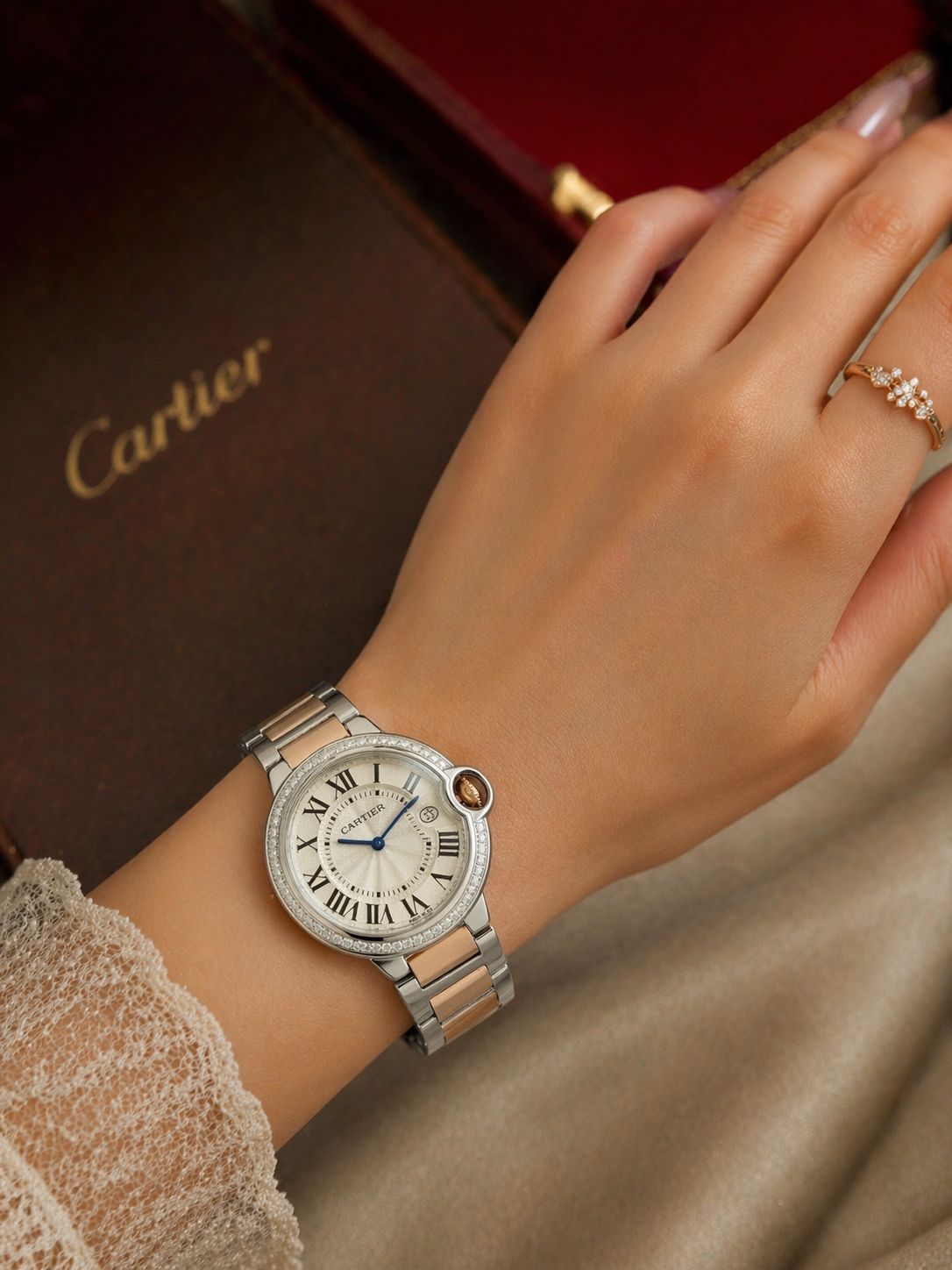Cartier ballon bleu two-tone edition