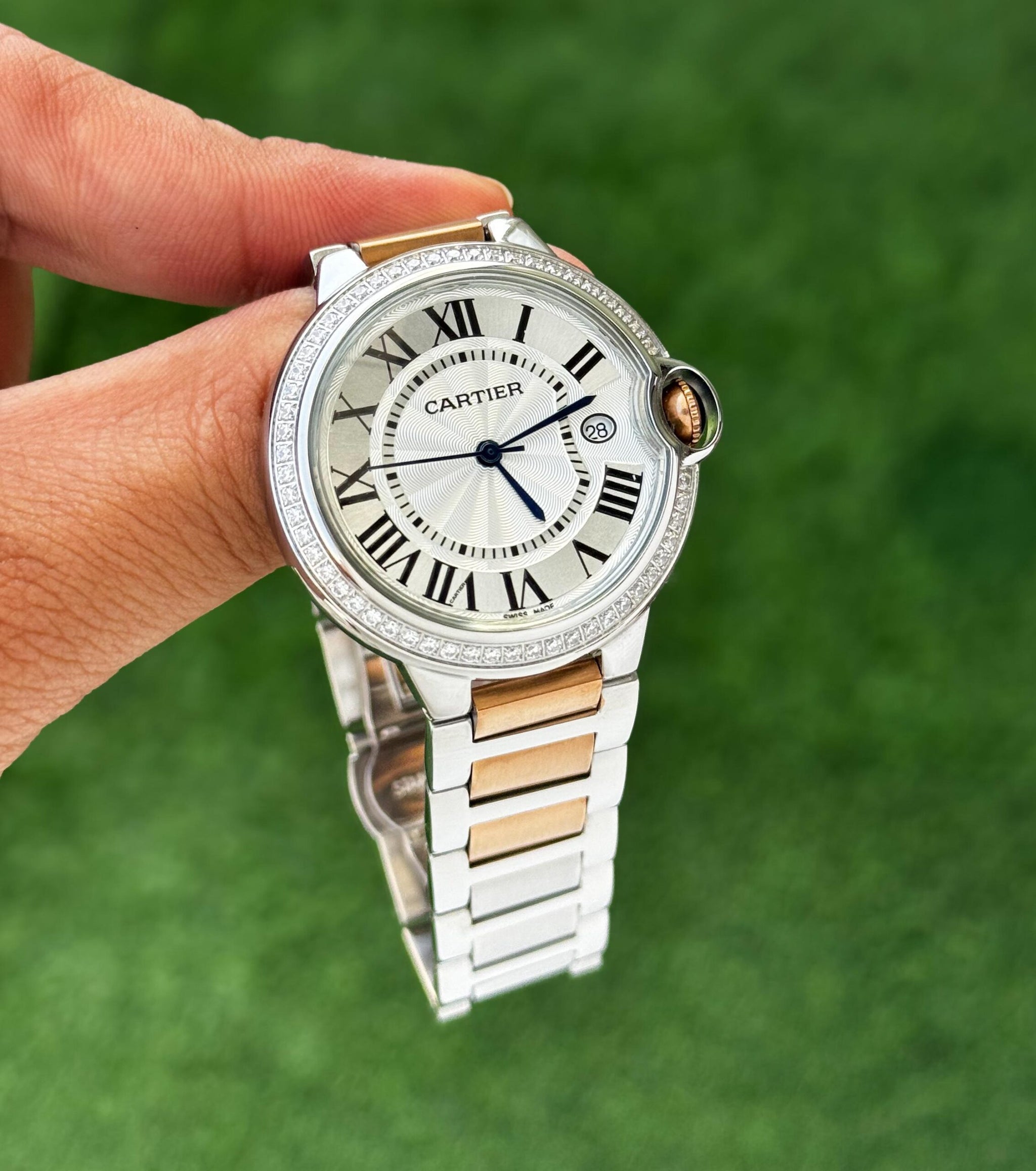 Cartier ballon bleu two-tone edition