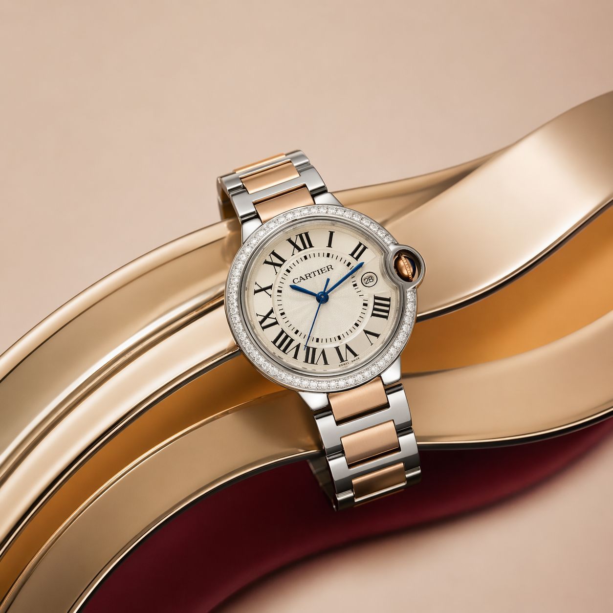Cartier ballon bleu two-tone edition
