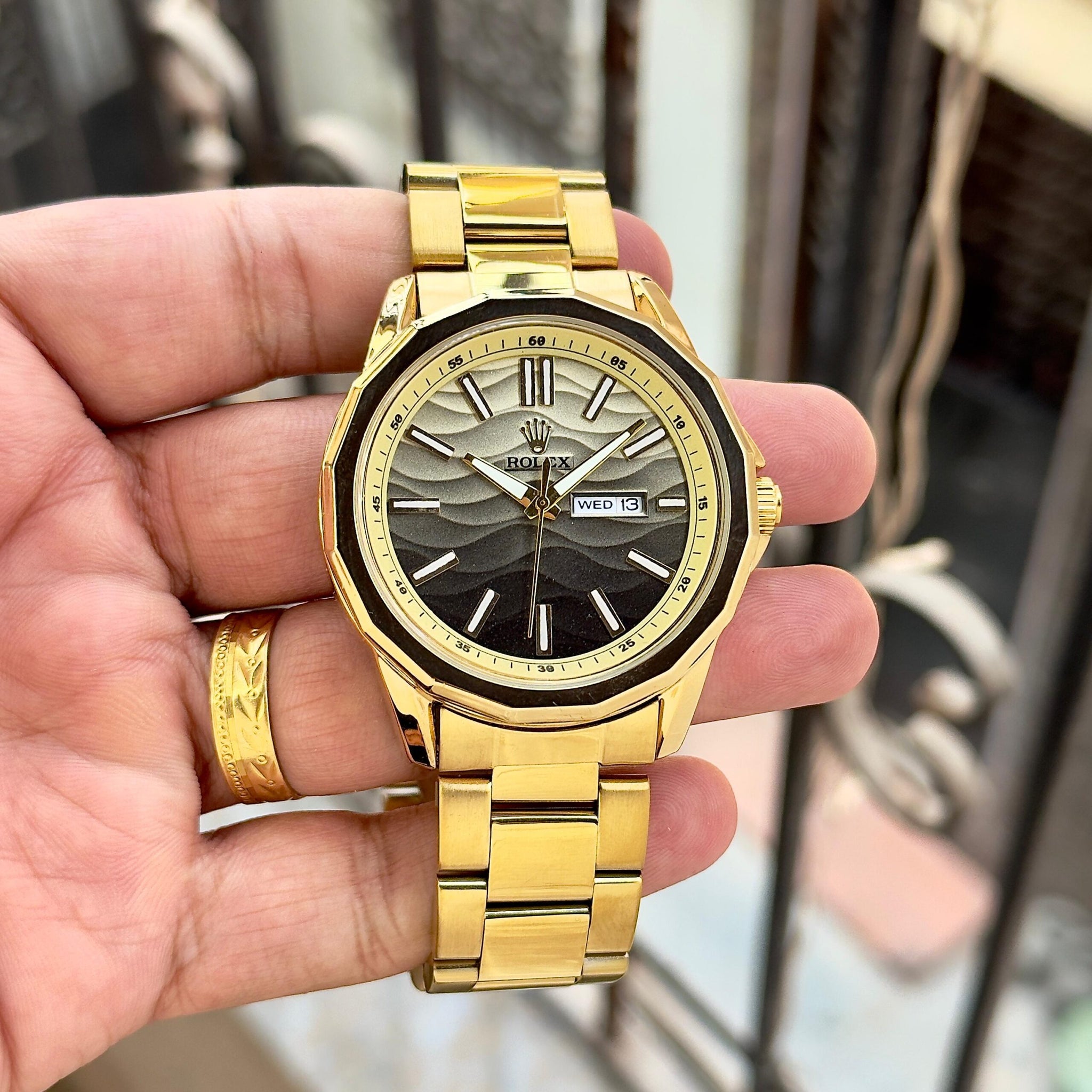 Rolex day-date royal gold edition