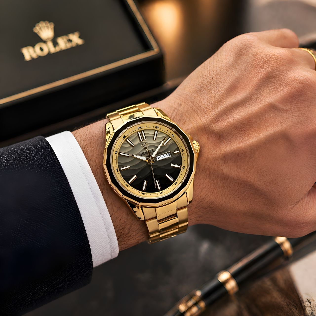 Rolex day-date royal gold edition