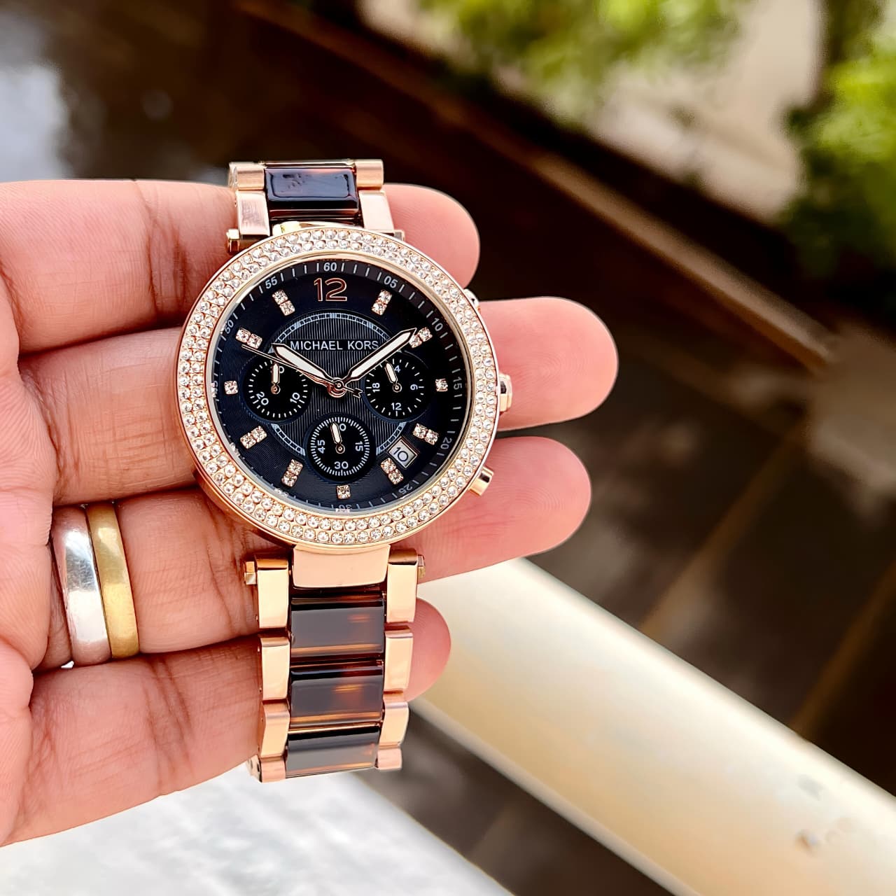 Michael Kors Parker Rose Gold