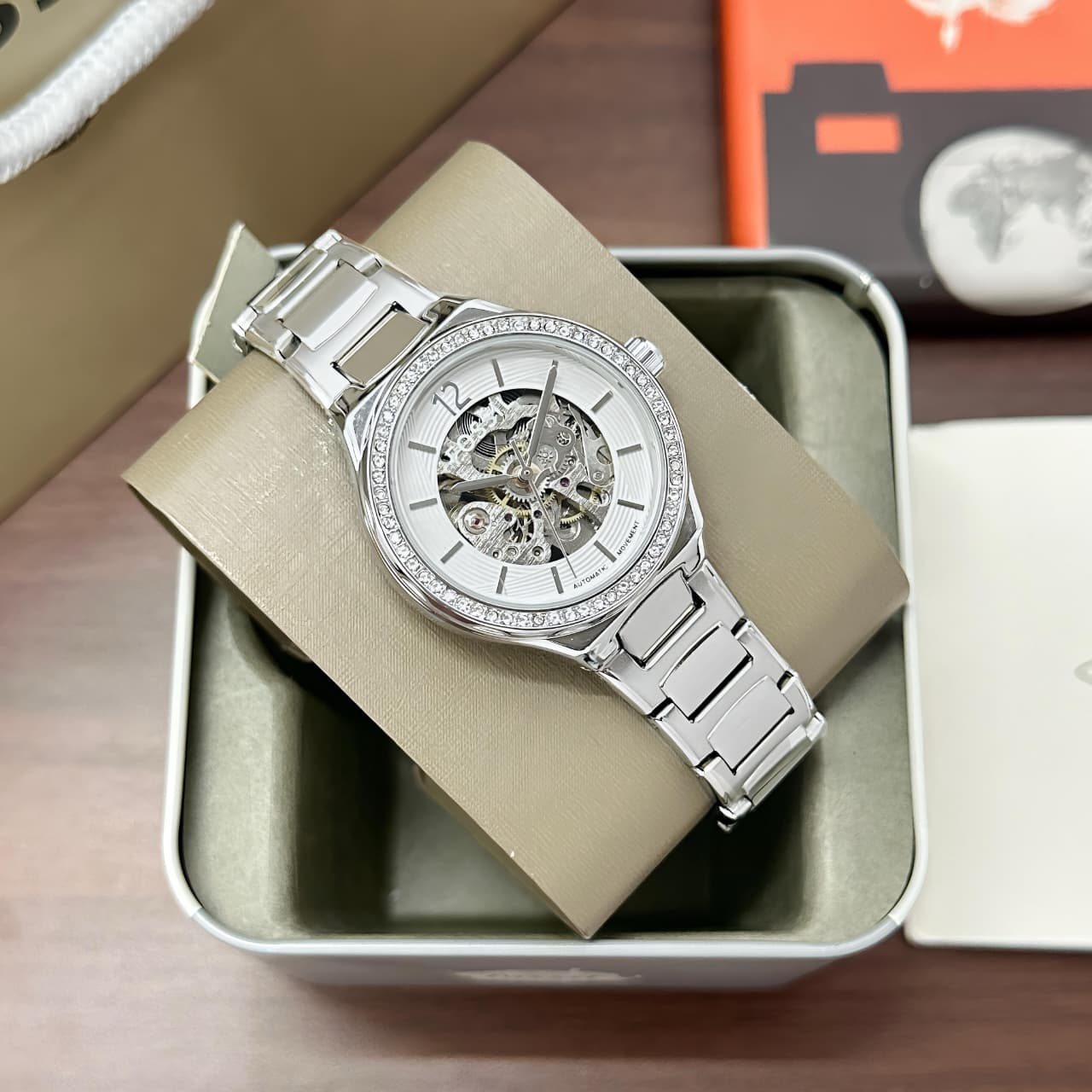 Fossil BQ3788 Skeleton Dial