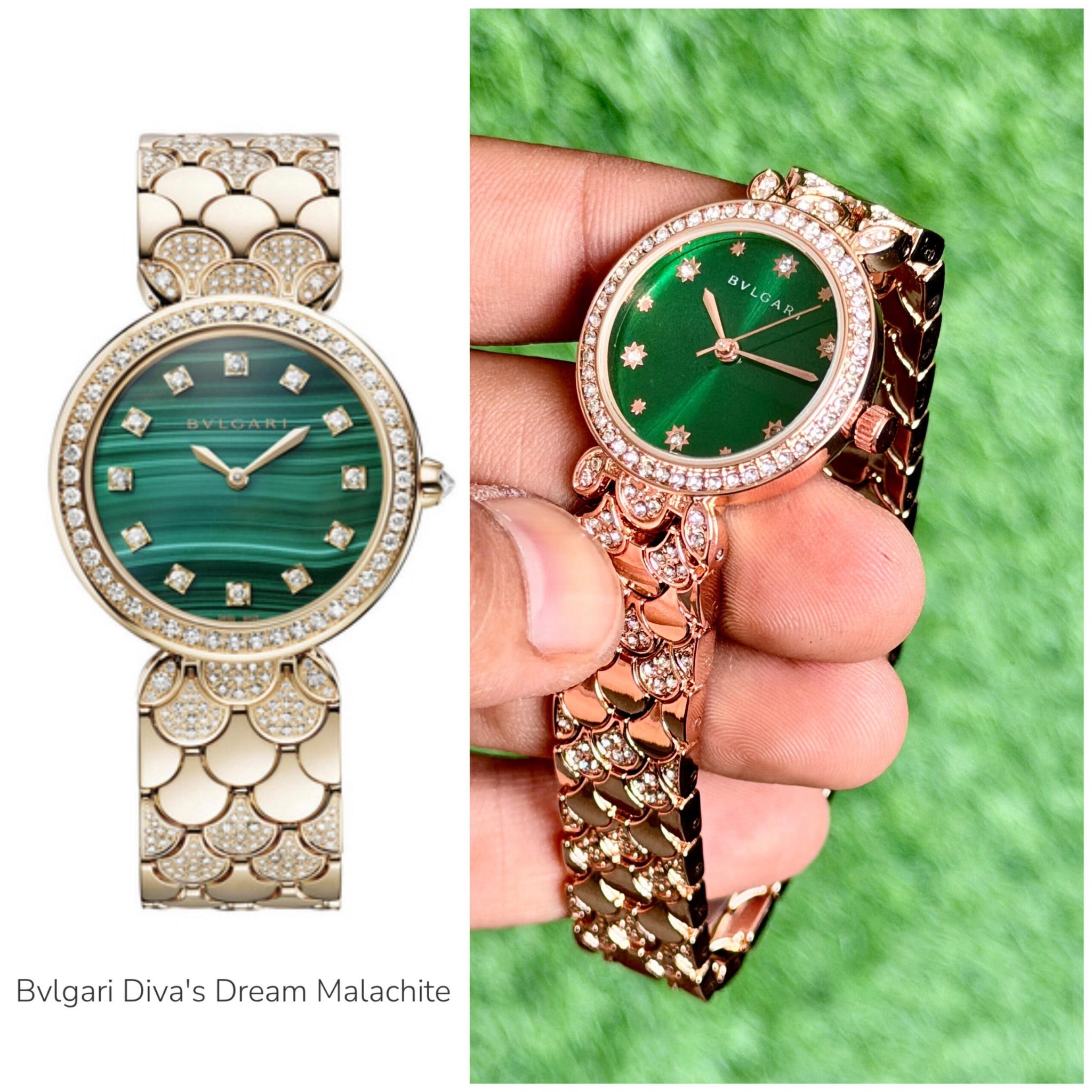 Bvlgari Green Dial Quartz