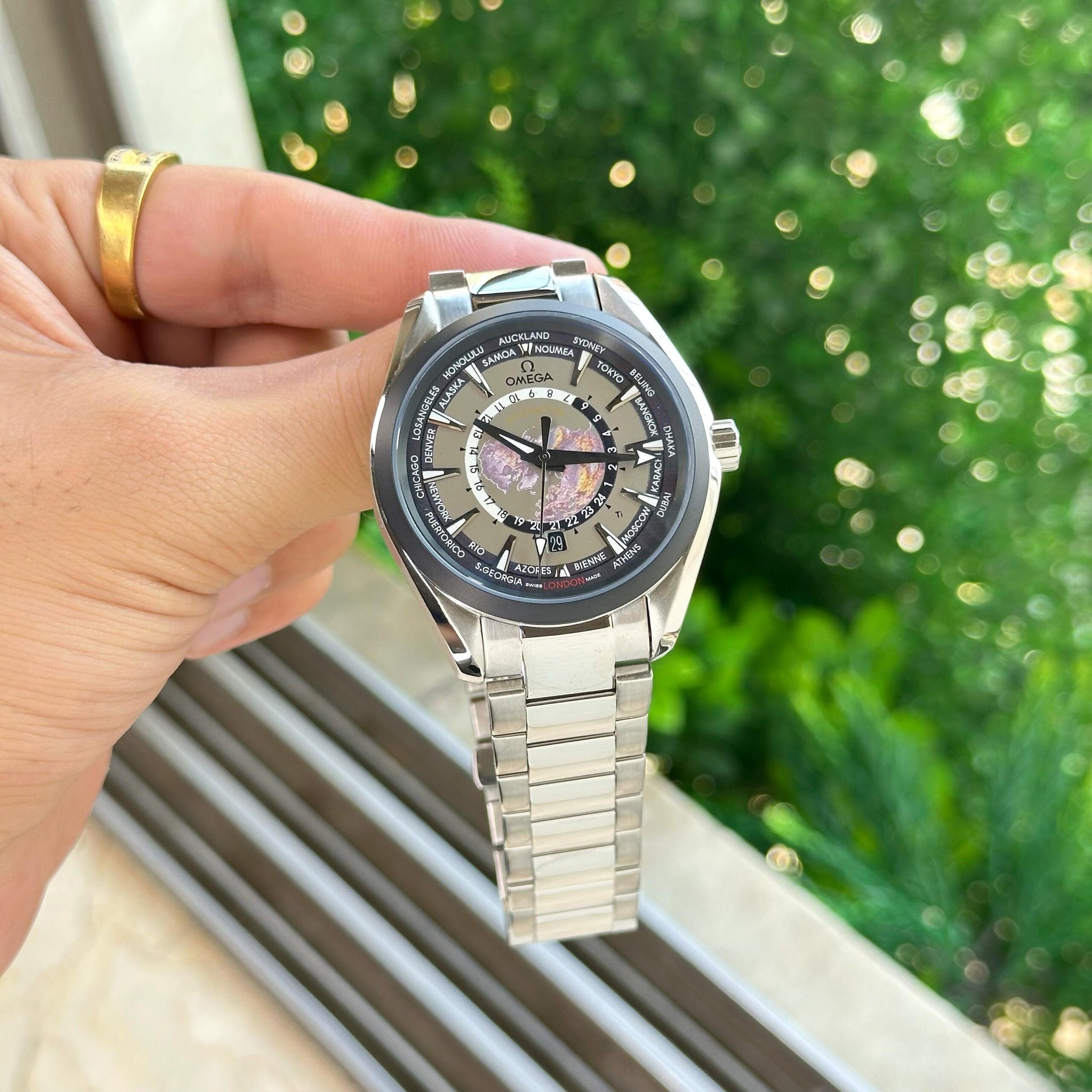Omega Seamaster Aqua Terra Worldtimer