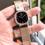 Guess Tapestry Rose Gold Square