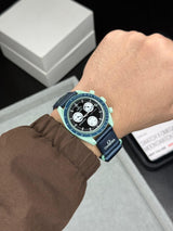 Omega X Swatch Moonswatch Blue Speedmaster
