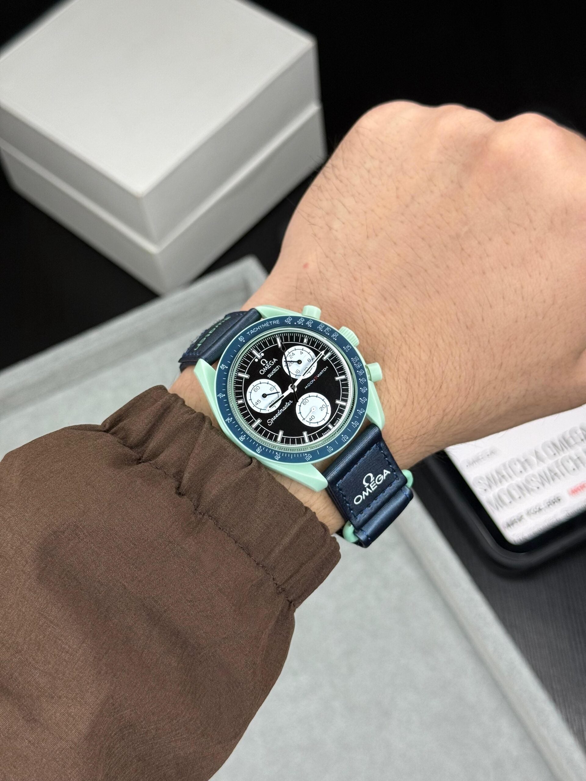 Omega X Swatch Moonswatch Blue Speedmaster