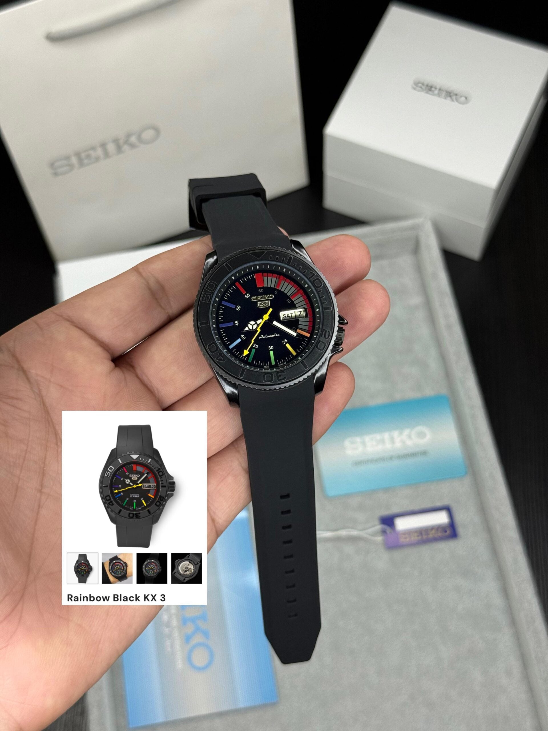 Seiko Rainbow Automatic Open Heart