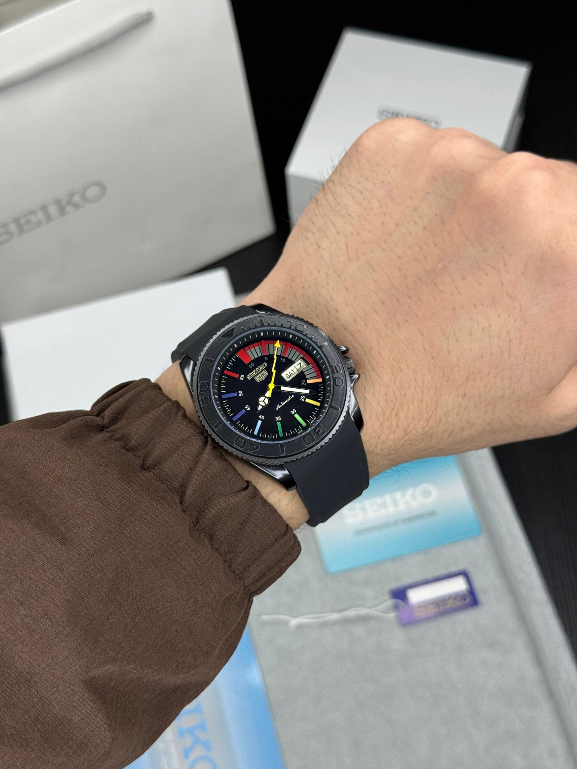 Seiko Rainbow Automatic Open Heart
