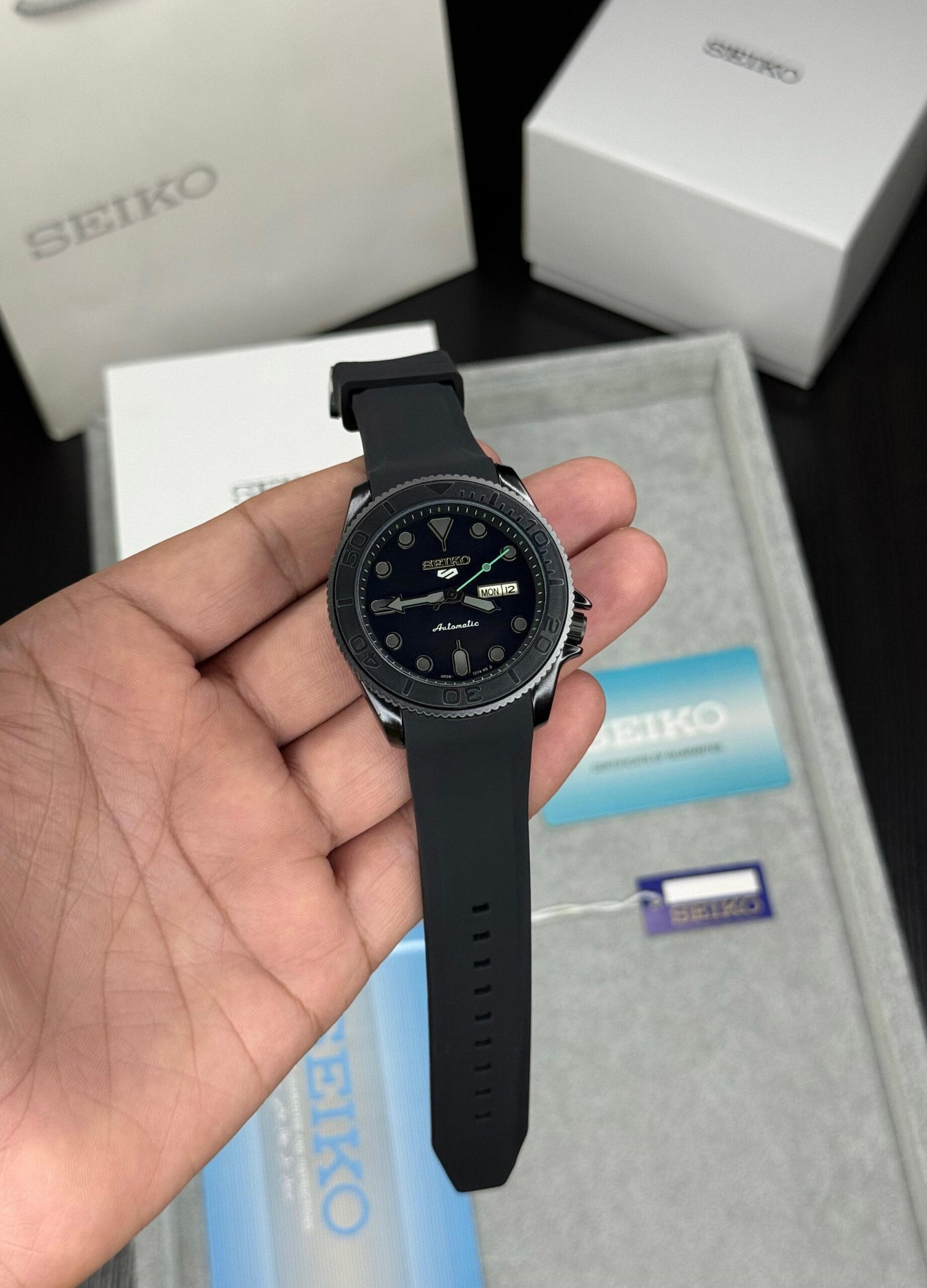 Seiko SK Automatic Open Back