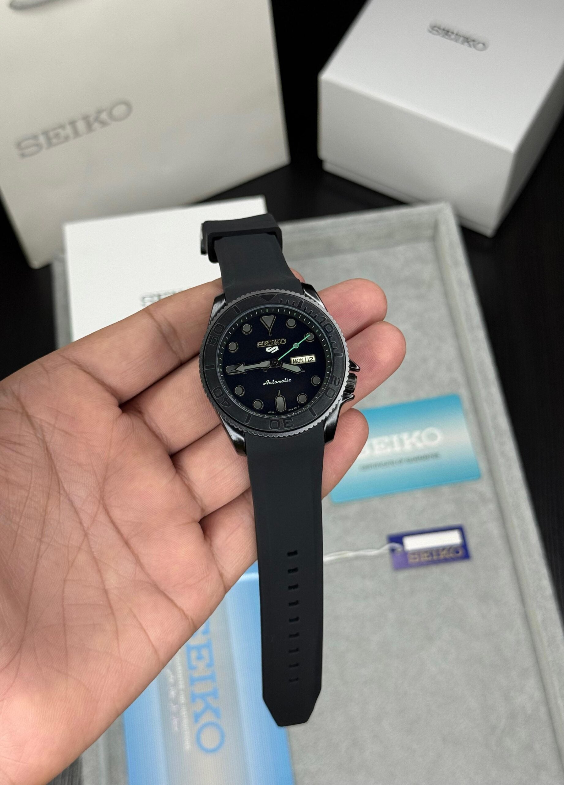 Seiko SK Automatic Open Back