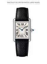 Cartier Tank WSTA0136 White Dial