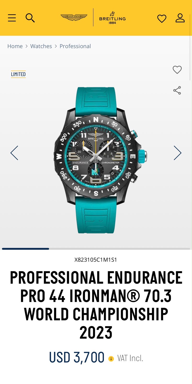 Breitling Ironman Finisher Quartz