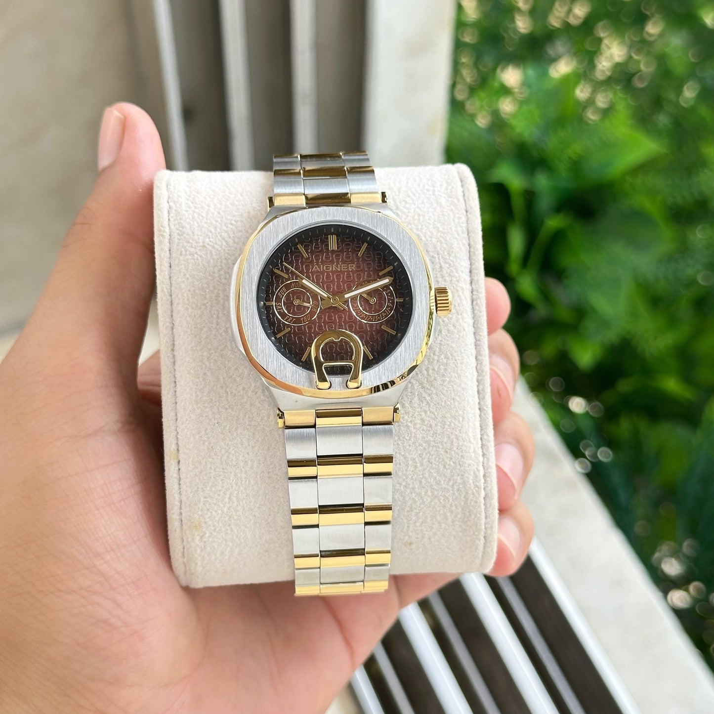 Aigner Taviano Multifunction Brown Dial