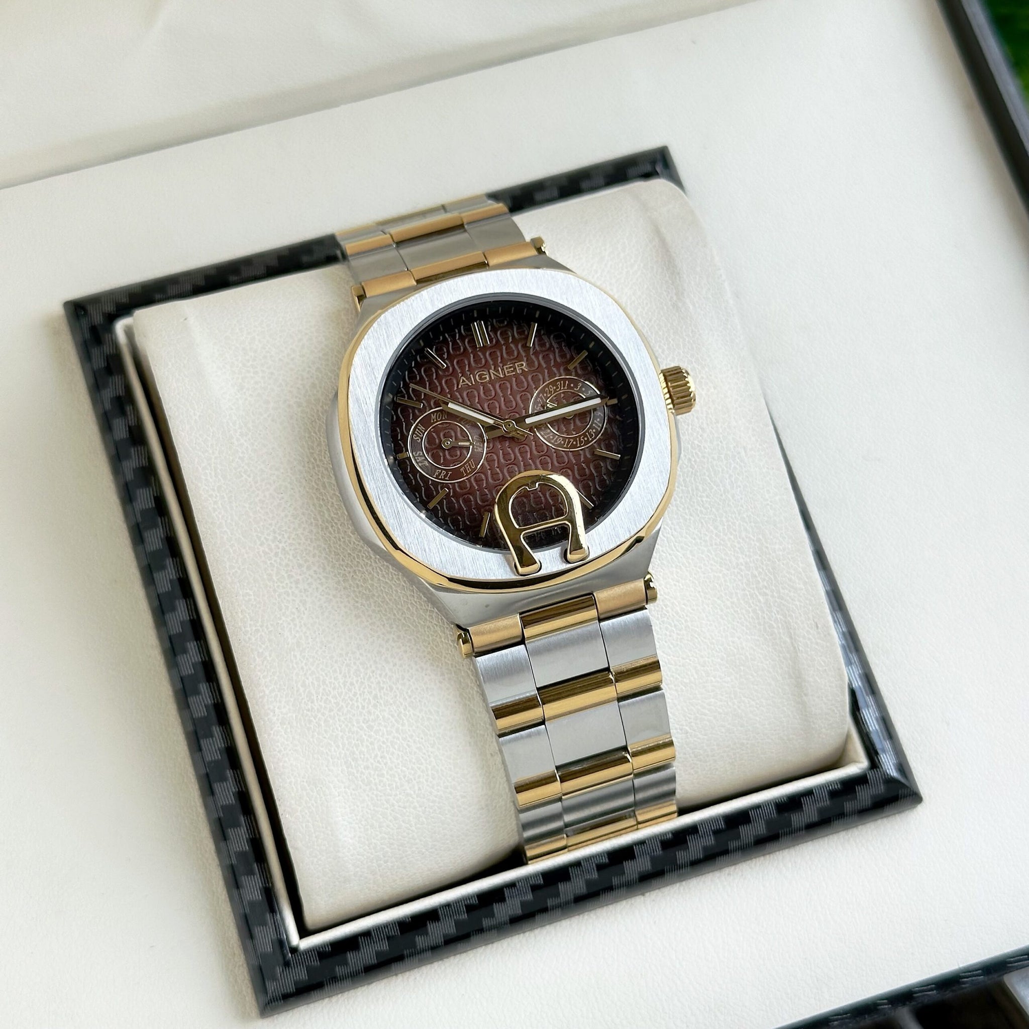 Aigner Taviano Multifunction Brown Dial