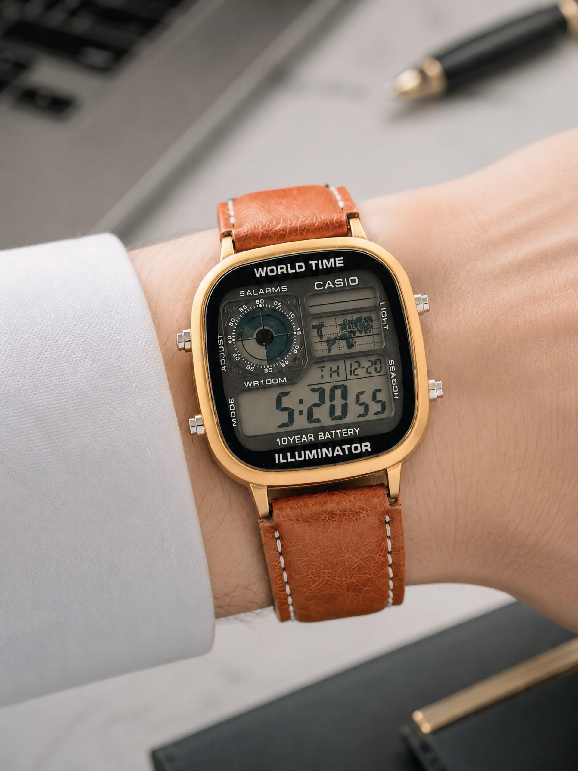 Casio Vintage Analog Digital Watch For Men