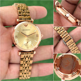 Emporio Armani Slim Golden Dial