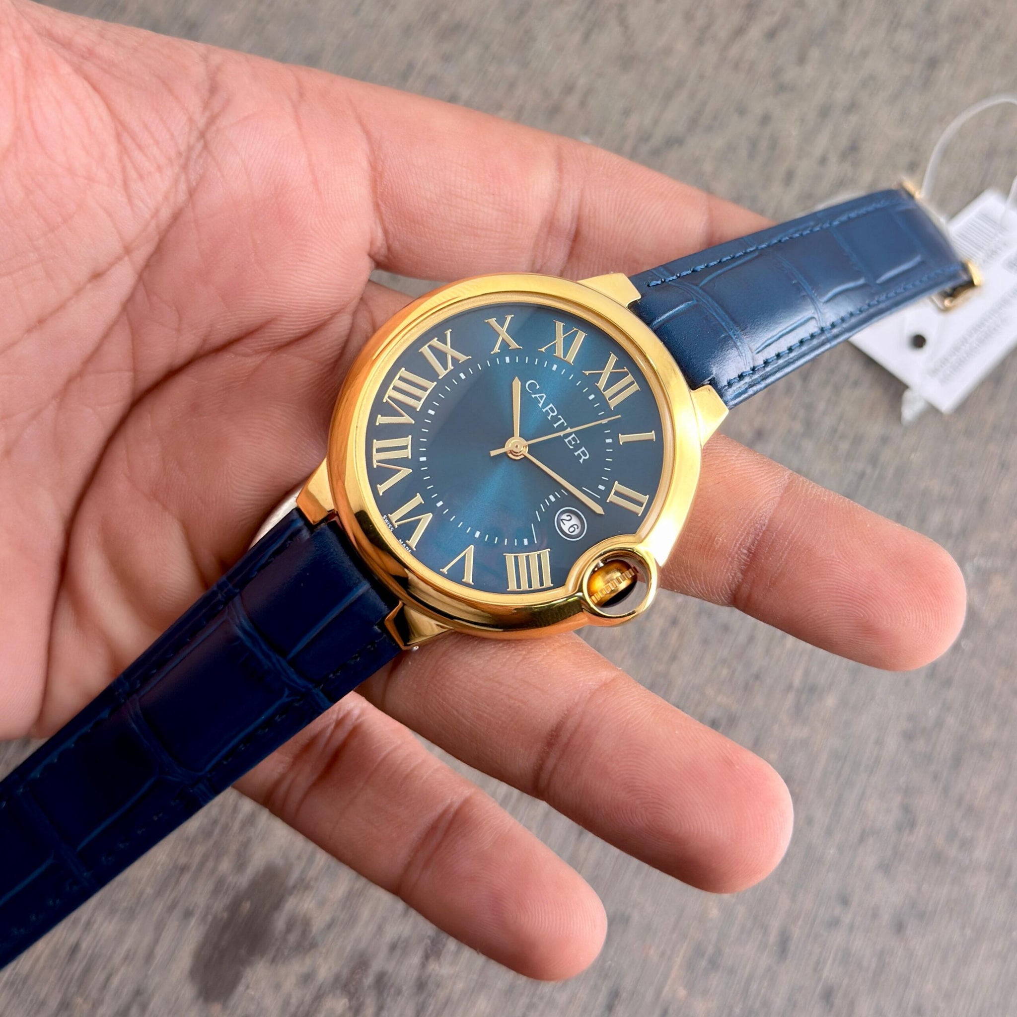Cartier Ballon Bleu Gold Blue