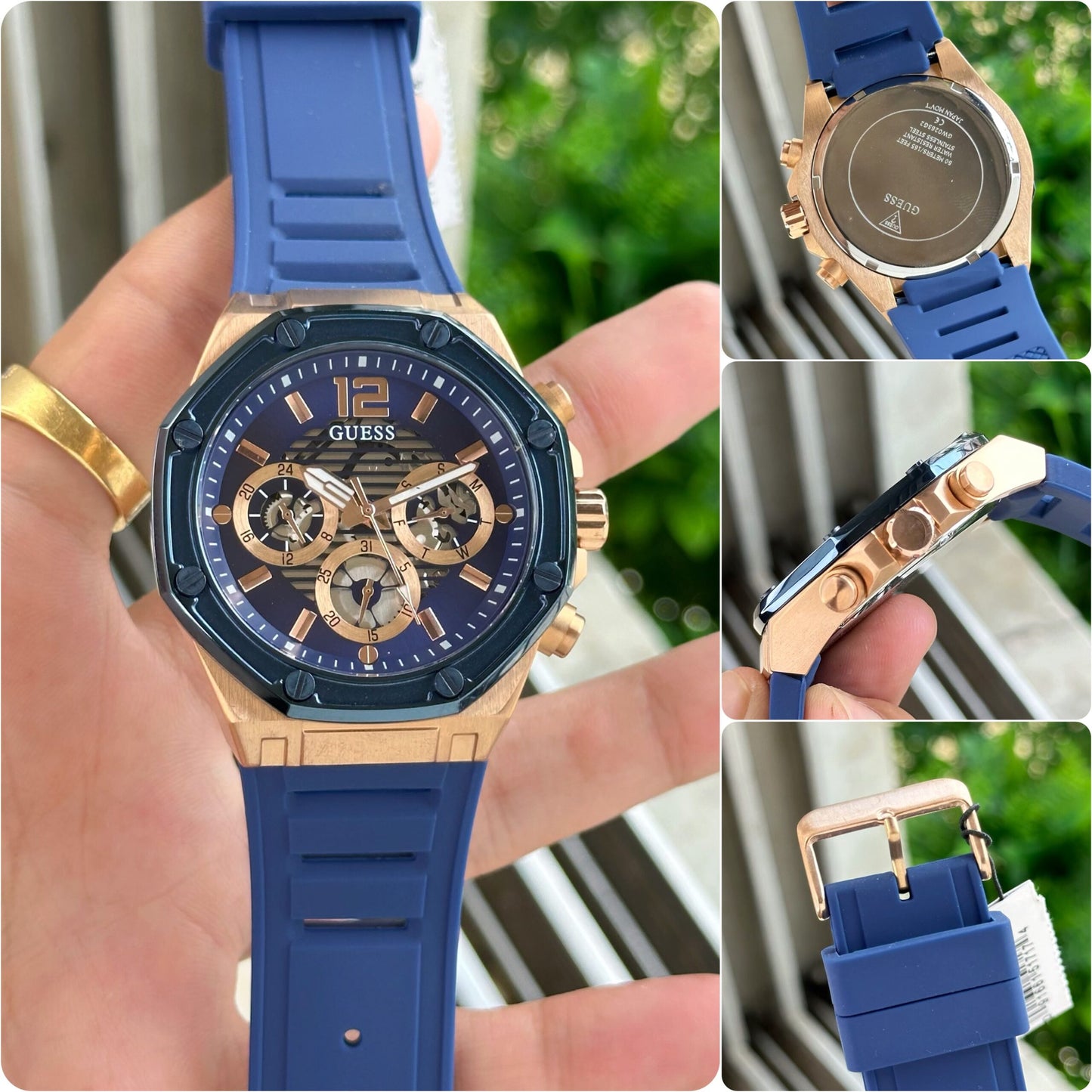 Guess Momentum Blue Skeleton Edition