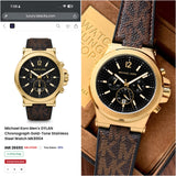 Michael Kors Dylan Black Chronograph