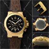Michael Kors Dylan Black Chronograph