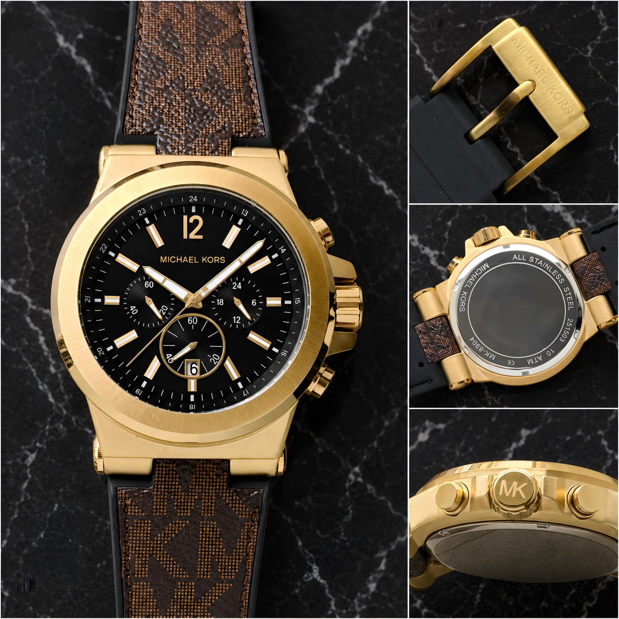 Michael Kors Dylan Black Chronograph