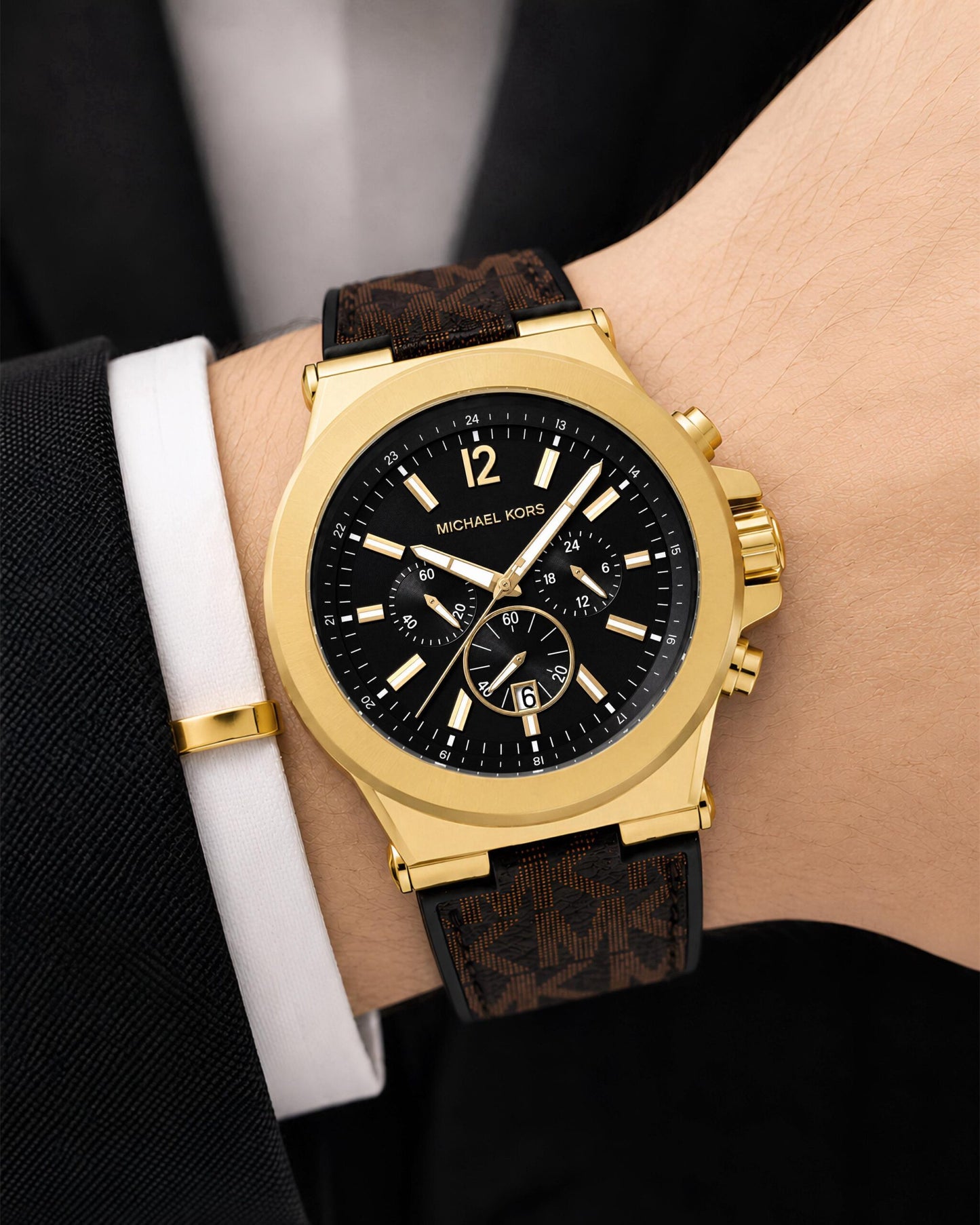 Michael Kors Dylan Black Chronograph