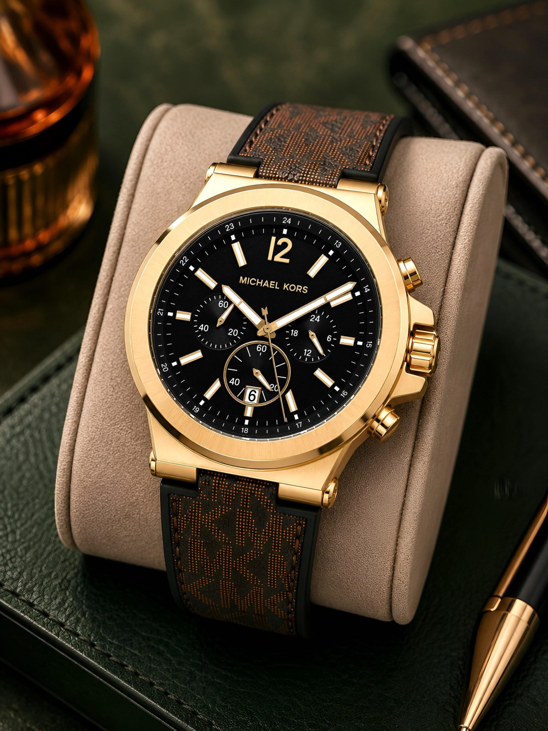 Michael Kors Dylan Black Chronograph