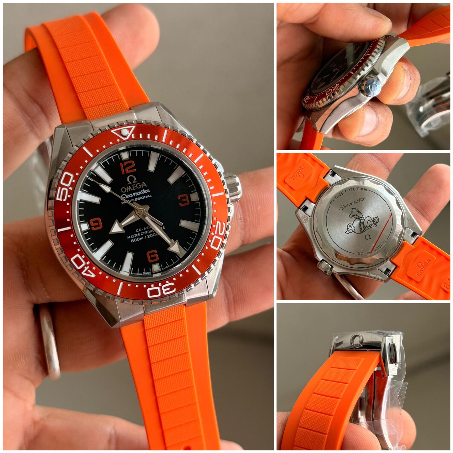 Omega Seamaster Planet Ocean Orange