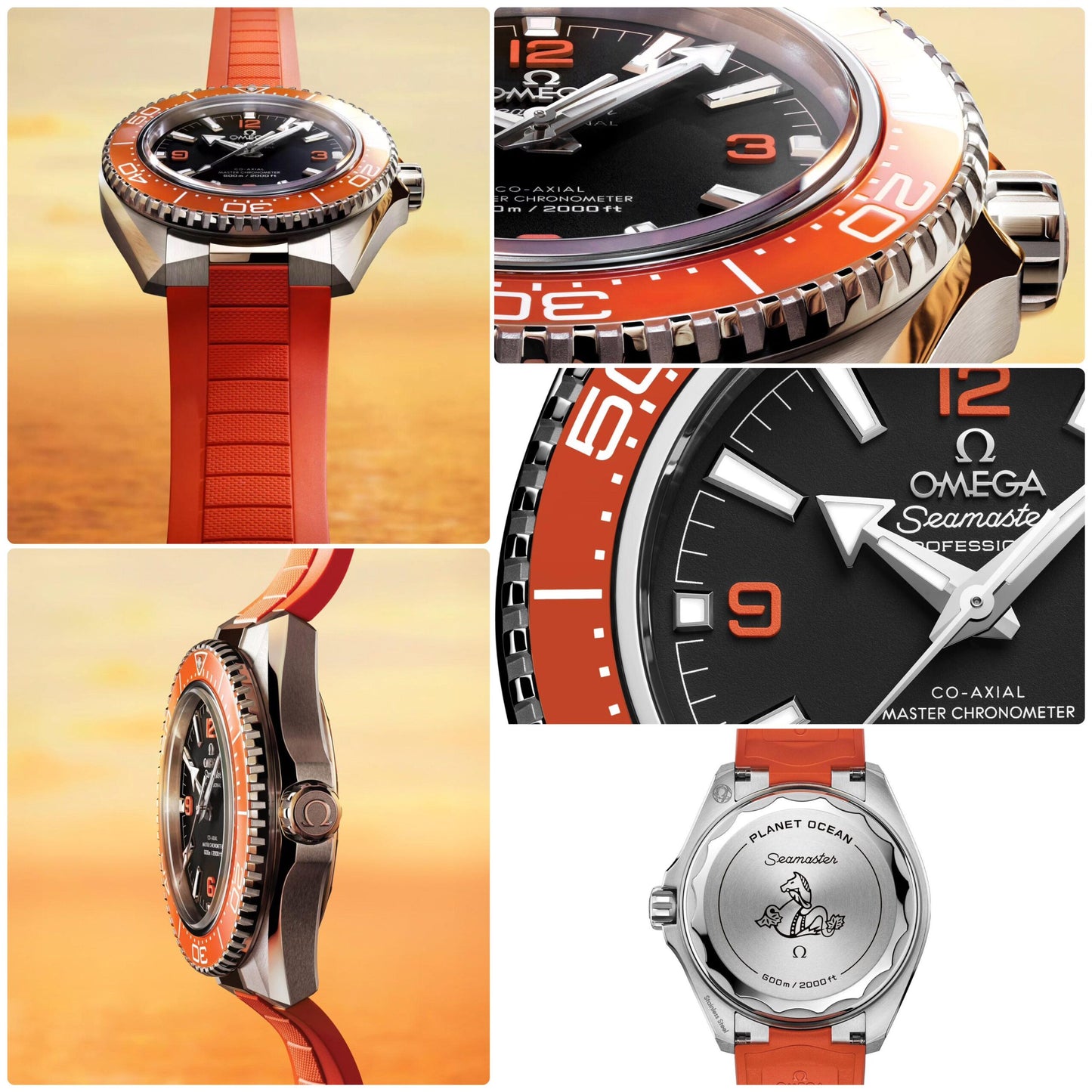 Omega Seamaster Planet Ocean Orange