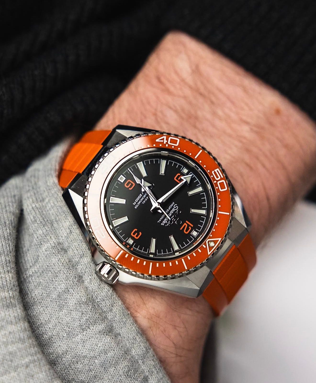 Omega Seamaster Planet Ocean Orange