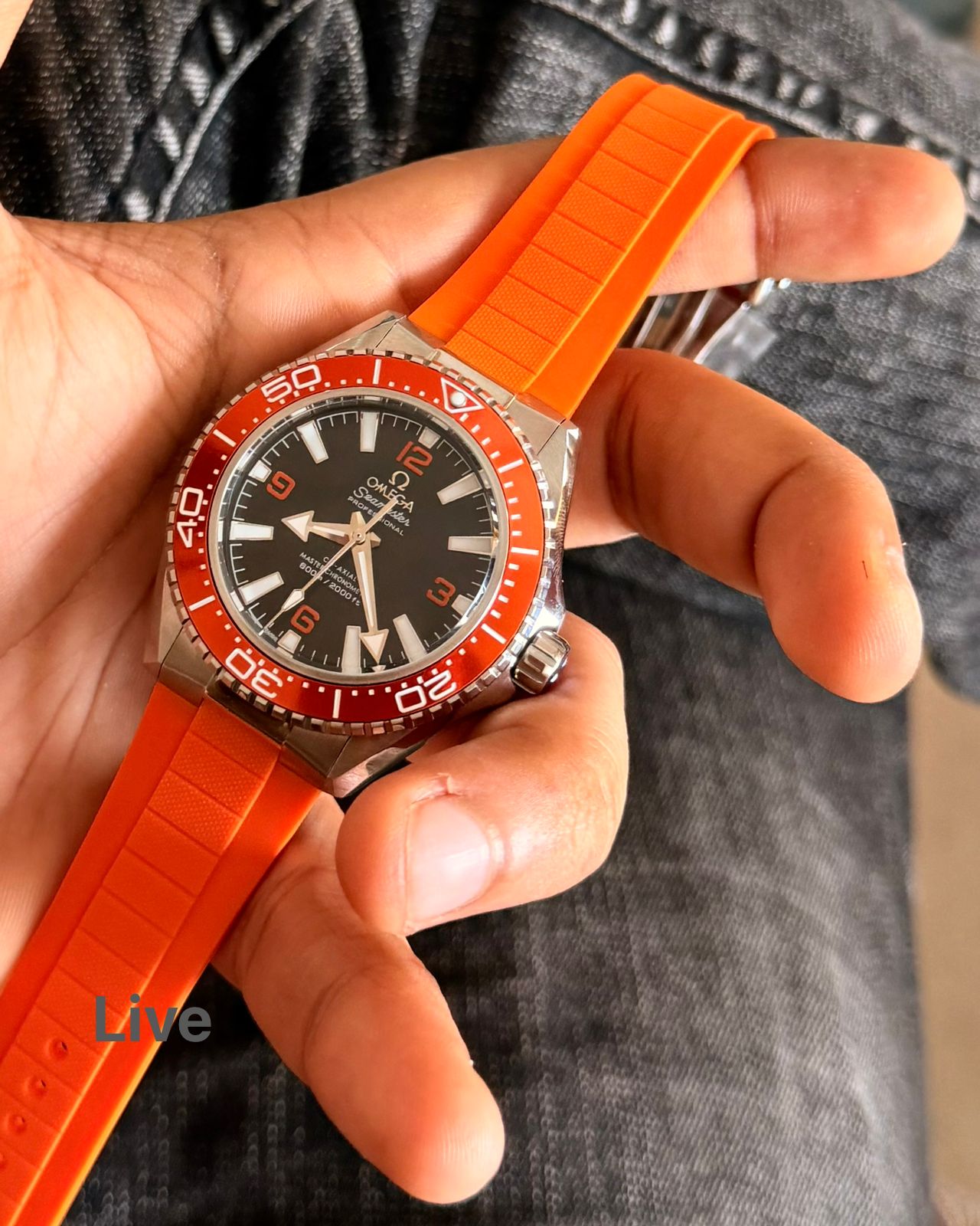 Omega Seamaster Planet Ocean Orange
