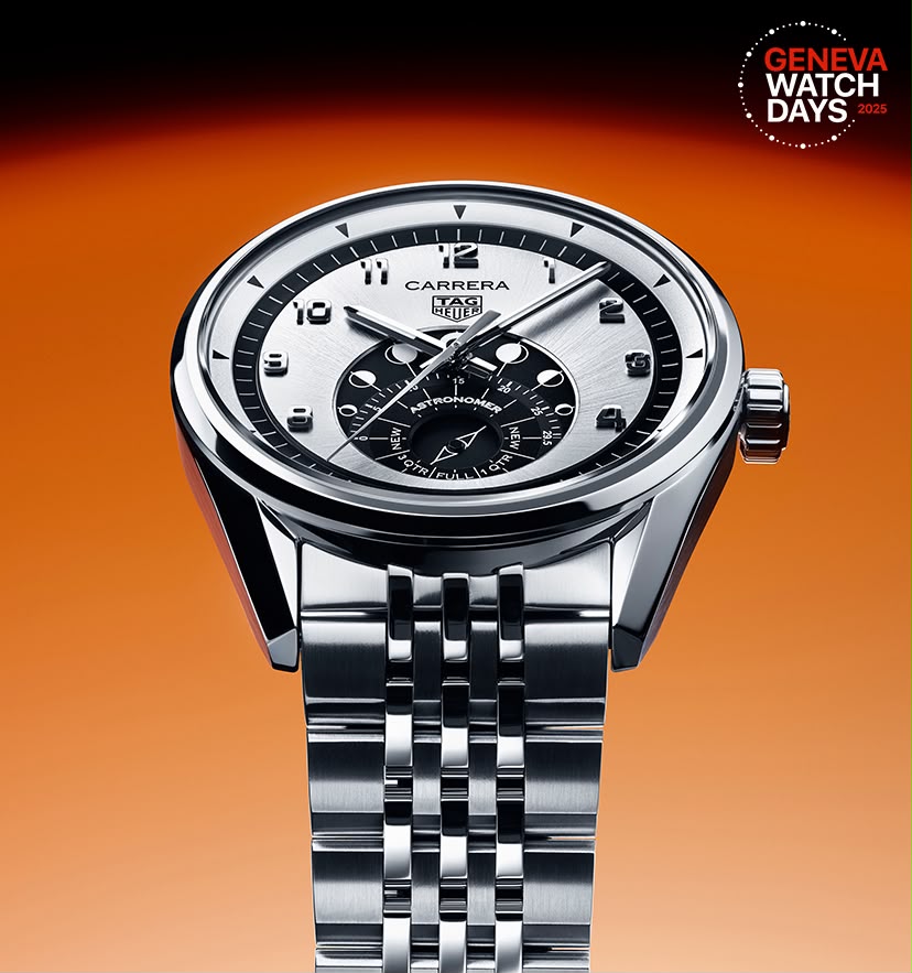Tag Heuer Carrera Astronomer Silver