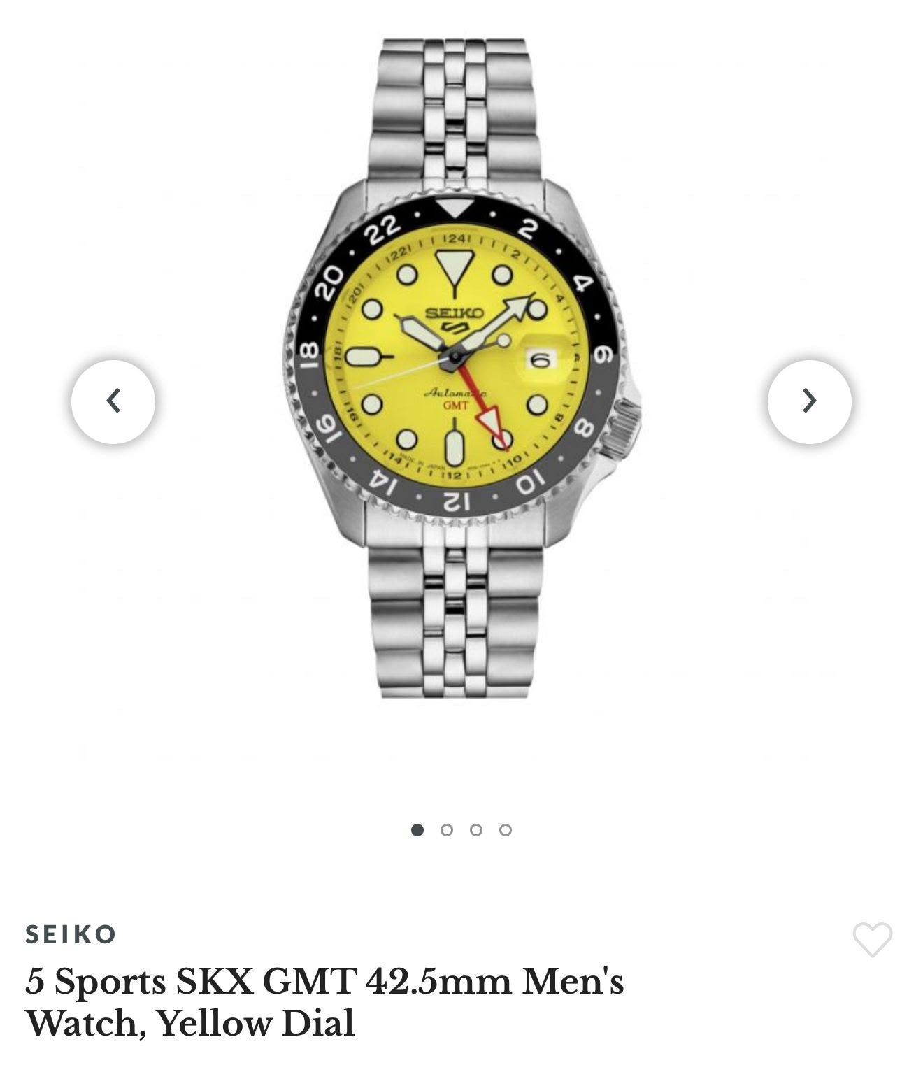 Seiko 5 GMT SSK017 Desert Explorer Edition