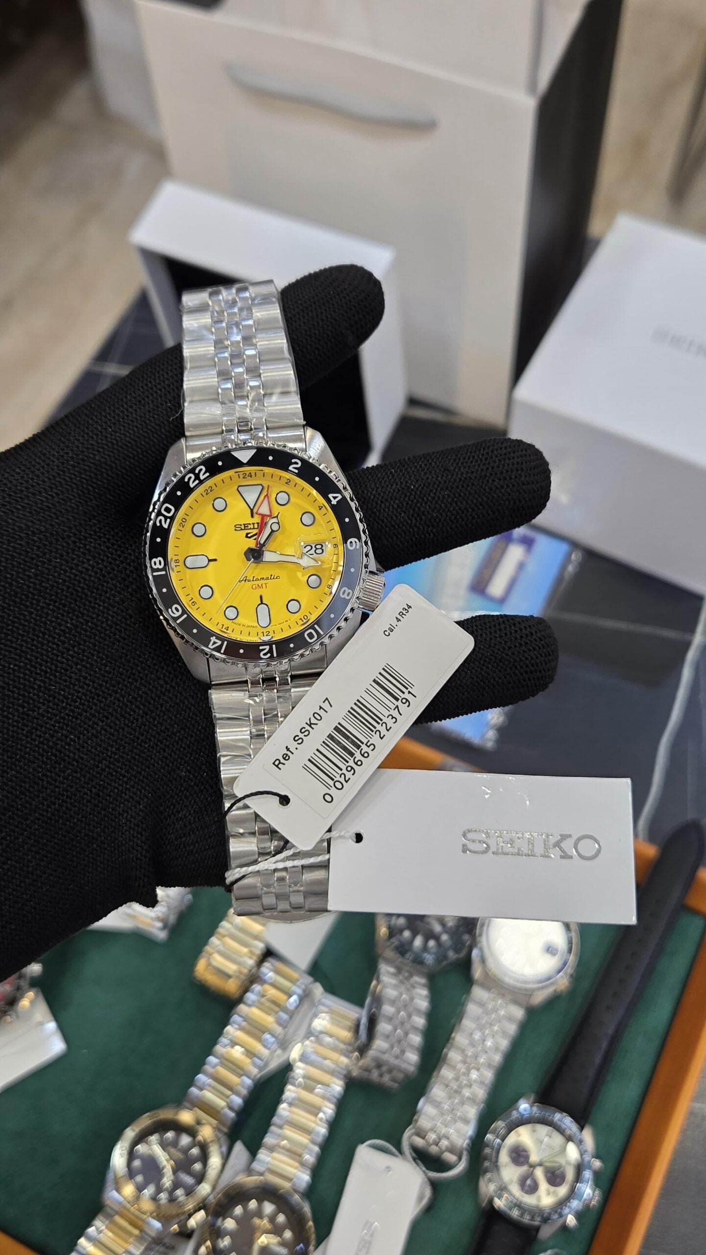 Seiko 5 GMT SSK017 Desert Explorer Edition
