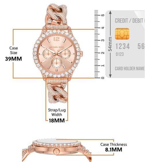 Michael Kors Layton Rose Gold