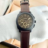 Fossil Premium Chronograph Leather Edition