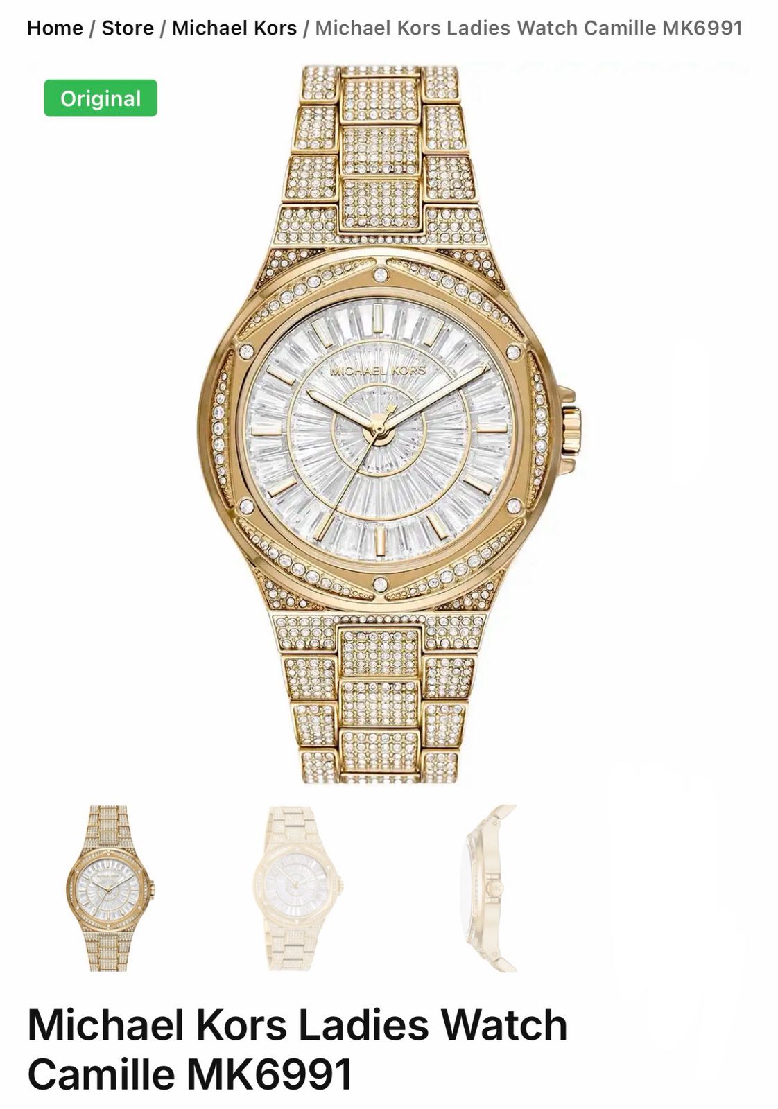 Michael Kors Camille MK6991 Gold