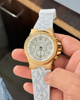 Michael Kors Dylan White Gold Edition