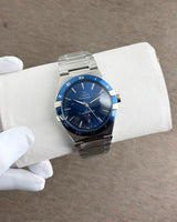 Omega Constellation Silver Blue Automatic