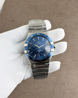 Omega Constellation Silver Blue Automatic