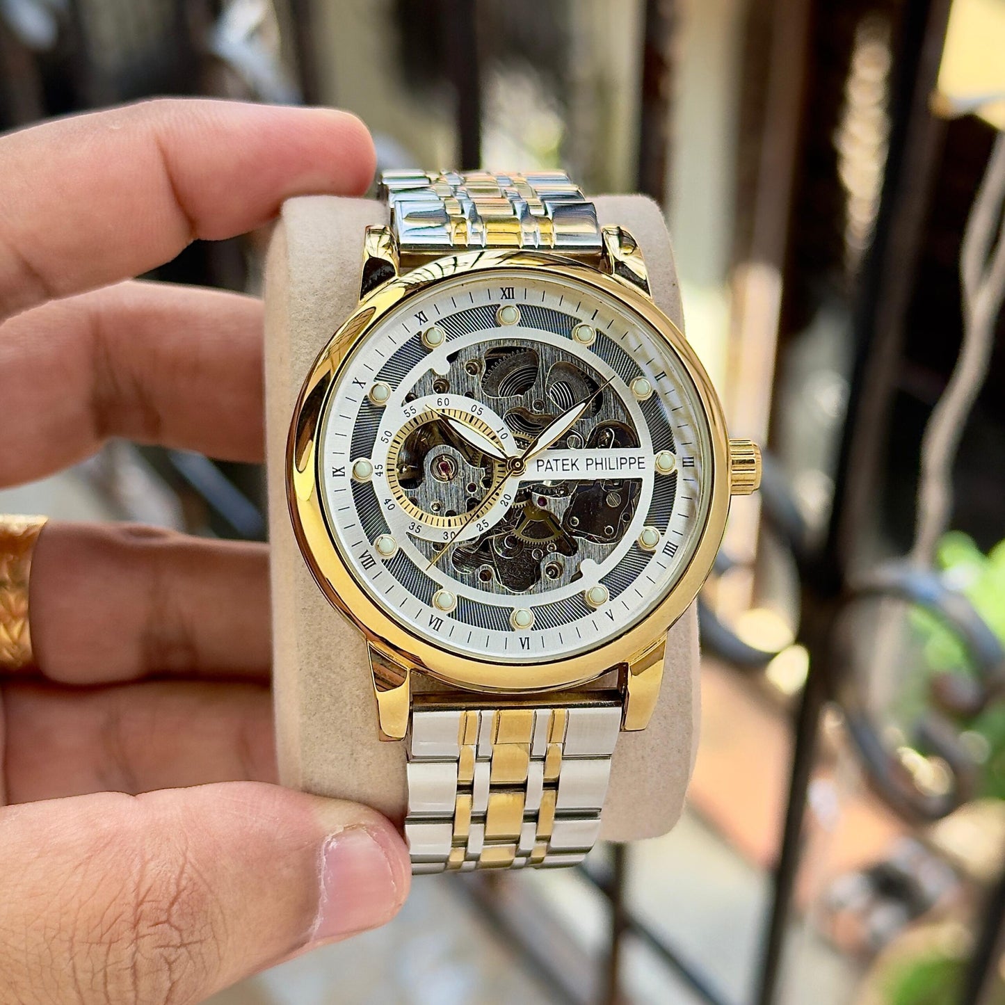 Patek Philippe Skeleton Two Tone