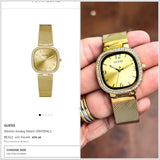 Guess Tapestry Golden Dial