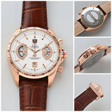 TAG Heuer Grand Carrera White Dial Calibre 17