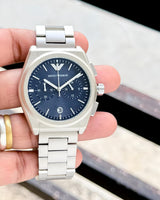 Emporio Armani Blue Sunray Dial