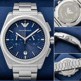 Emporio Armani Blue Sunray Dial