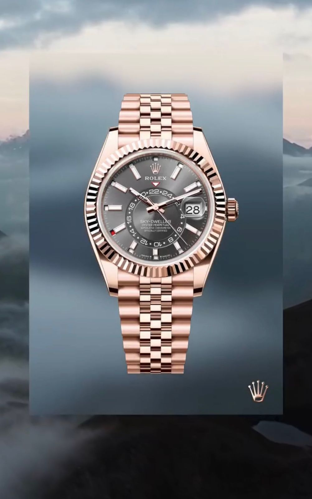 Rolex Sky-Dweller Rosegold