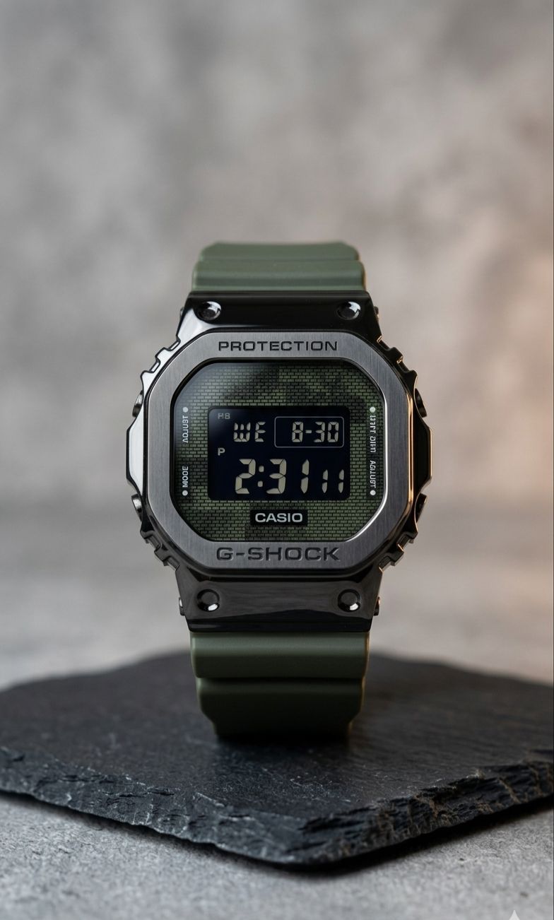 G Shock Casio DW-5600BB-1
