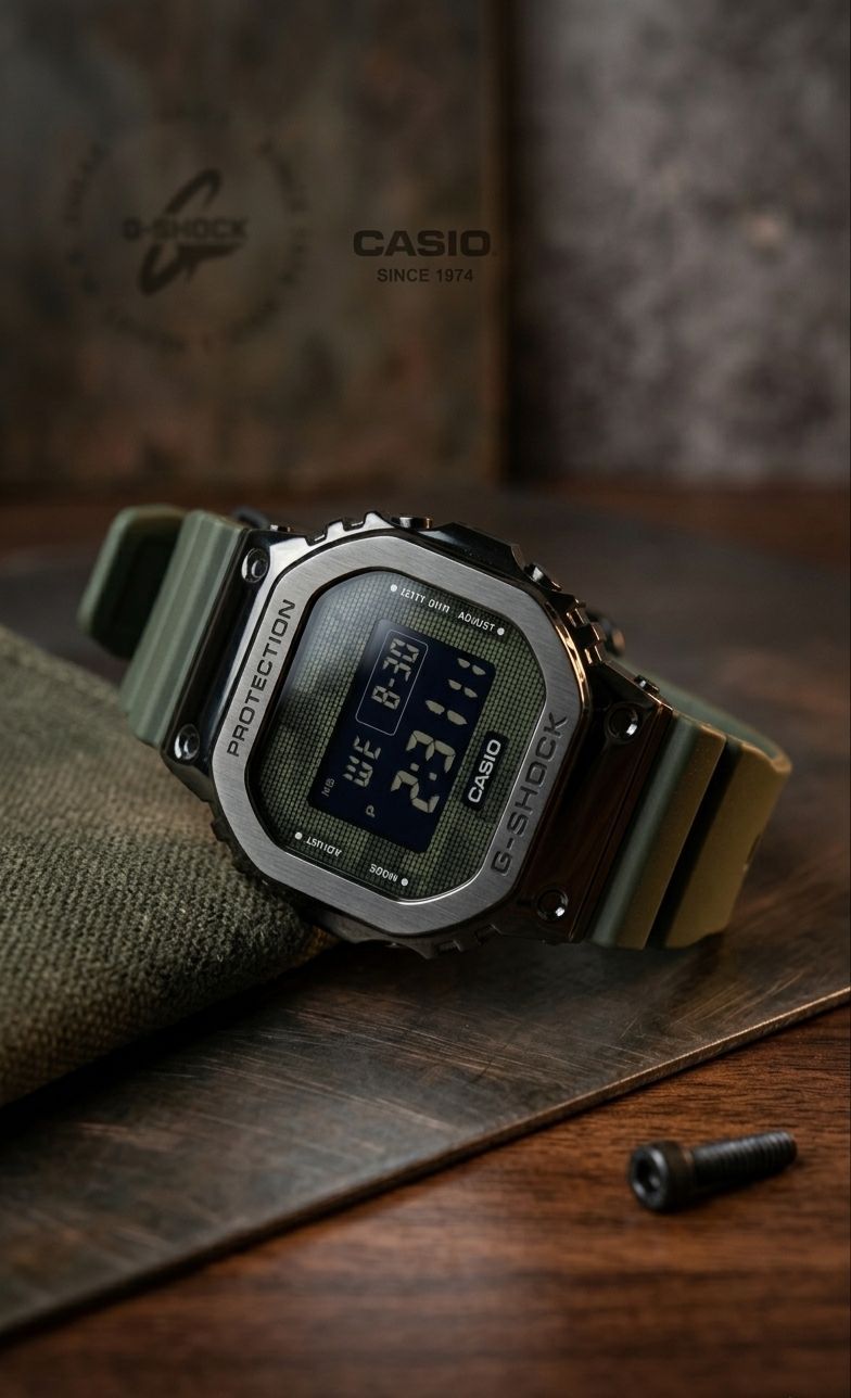 G Shock Casio DW-5600BB-1